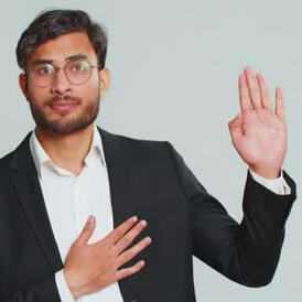 Administration of sworn statements or solemn affirmations for legal and official purposes.